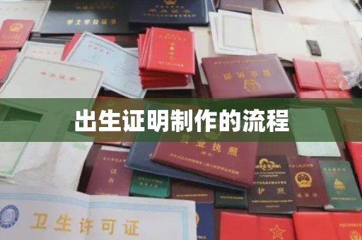 宁武出生证明制作的流程