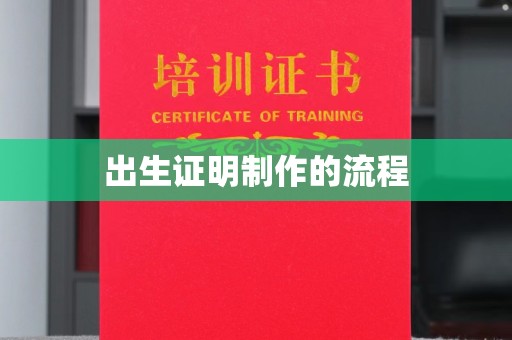 宁武出生证明制作的流程